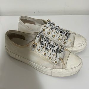 Dior Walk’n’Dior white sneakers